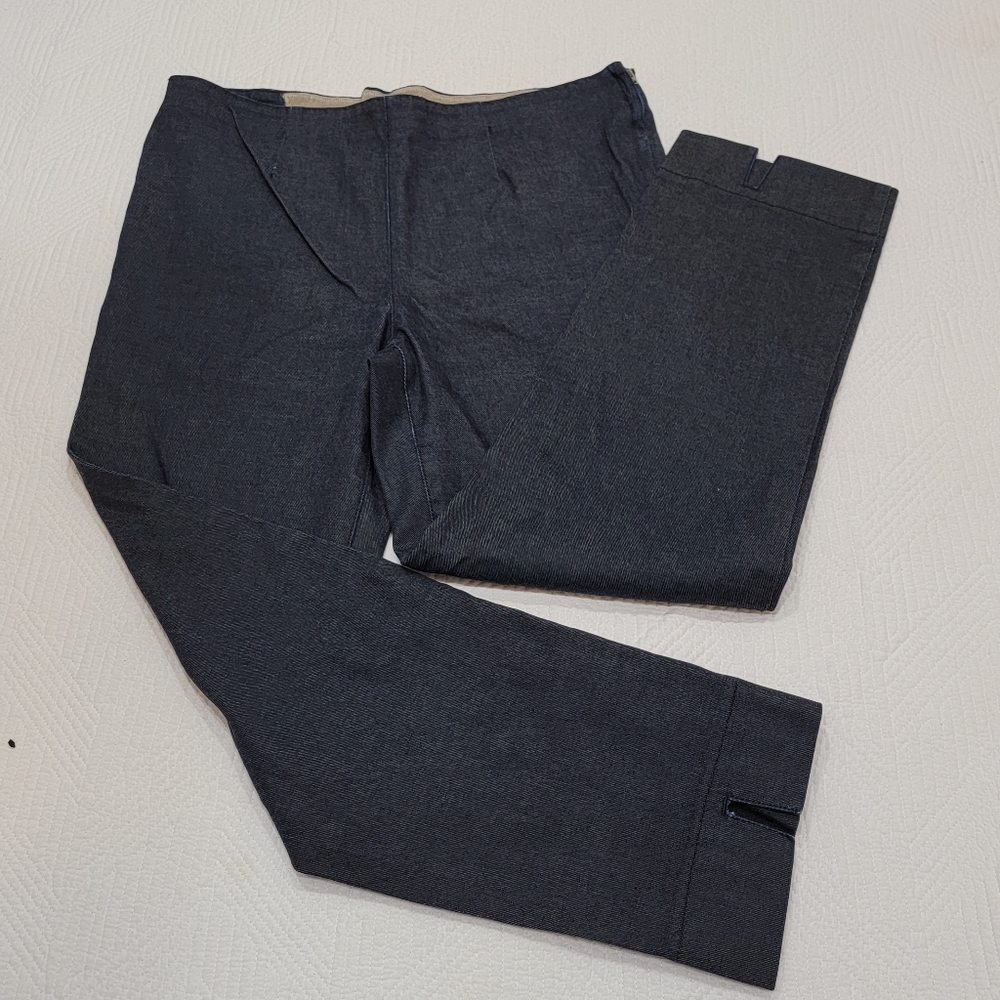 PIAZZA SEMPIONE cropped denim capri trousers. - Picture 1 of 15